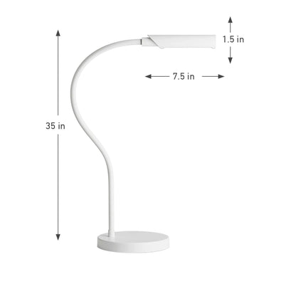Reliable Corp.: UberLight Flex Turntable Lamp - Black / Tabletop Model